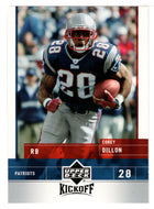 Corey Dillon - New England Patriots (NFL Football Card) 2005 Upper Deck Kickoff # 53 Mint