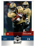 Deuce McAllister - New Orleans Saints (NFL Football Card) 2005 Upper Deck Kickoff # 56 Mint