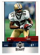 Joe Horn - New Orleans Saints (NFL Football Card) 2005 Upper Deck Kickoff # 57 Mint