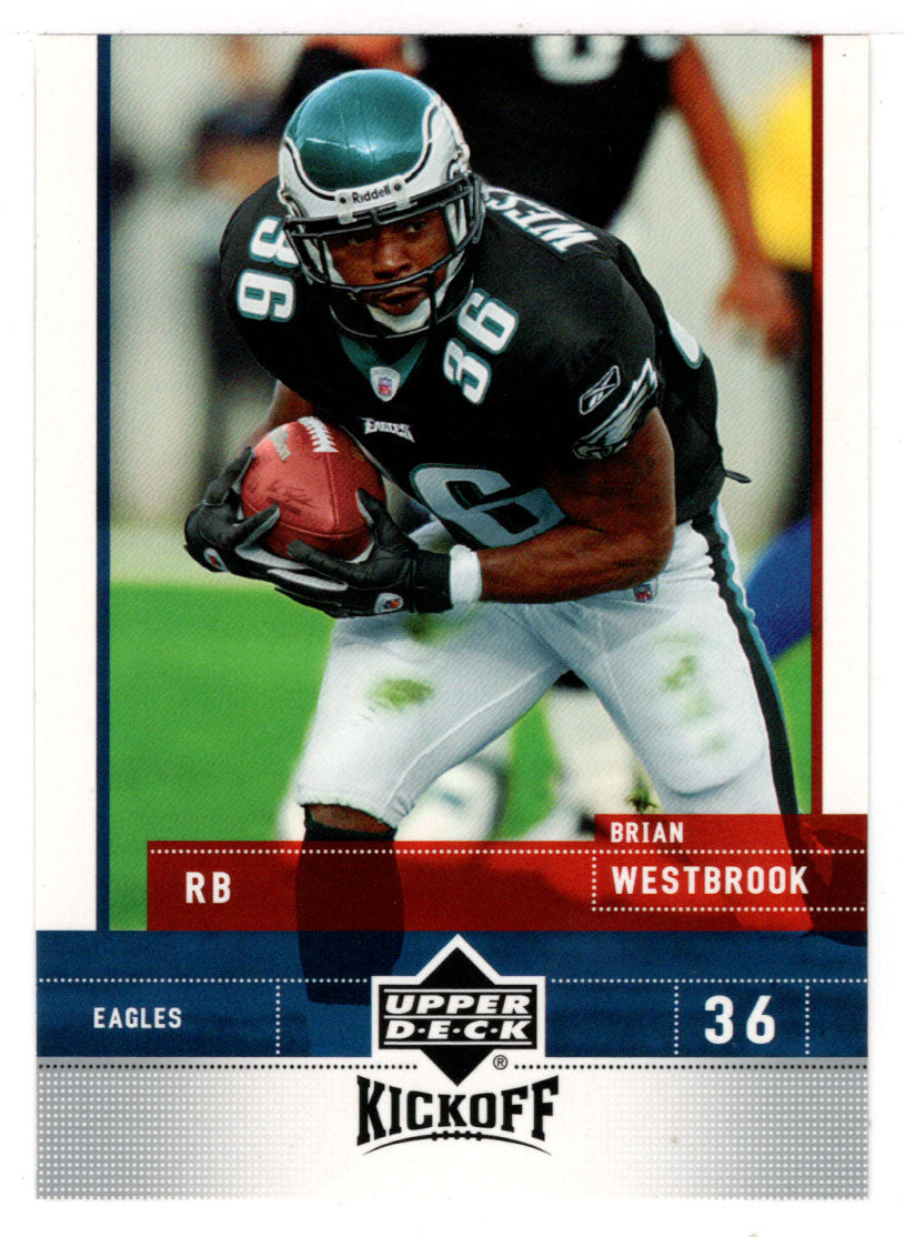 Brian Westbrook - Philadelphia Eagles (NFL Football Card) 2005 Upper Deck Kickoff # 68 Mint