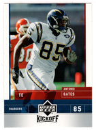 Antonio Gates - San Diego Chargers (NFL Football Card) 2005 Upper Deck Kickoff # 74 Mint
