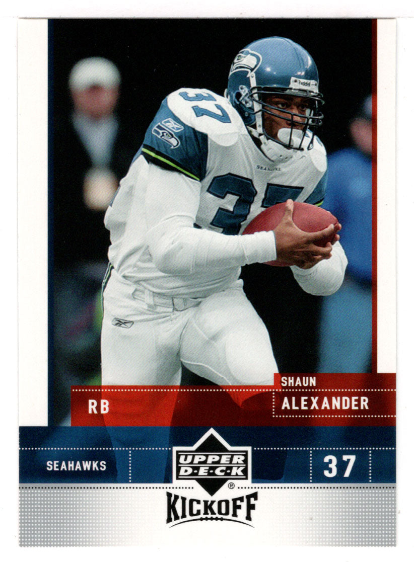 Shaun Alexander - Seattle Seahawks (NFL Football Card) 2005 Upper Deck Kickoff # 77 Mint