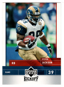 Steven Jackson - St. Louis Rams (NFL Football Card) 2005 Upper Deck Kickoff # 80 Mint