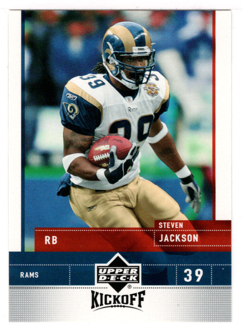 Steven Jackson - St. Louis Rams (NFL Football Card) 2005 Upper Deck Kickoff # 80 Mint