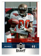 Michael Clayton - Tampa Bay Buccaneers (NFL Football Card) 2005 Upper Deck Kickoff # 84 Mint