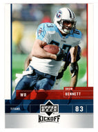 Drew Bennett - Tennessee Titans (NFL Football Card) 2005 Upper Deck Kickoff # 86 Mint