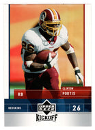 Clinton Portis - Washington Redskins (NFL Football Card) 2005 Upper Deck Kickoff # 88 Mint