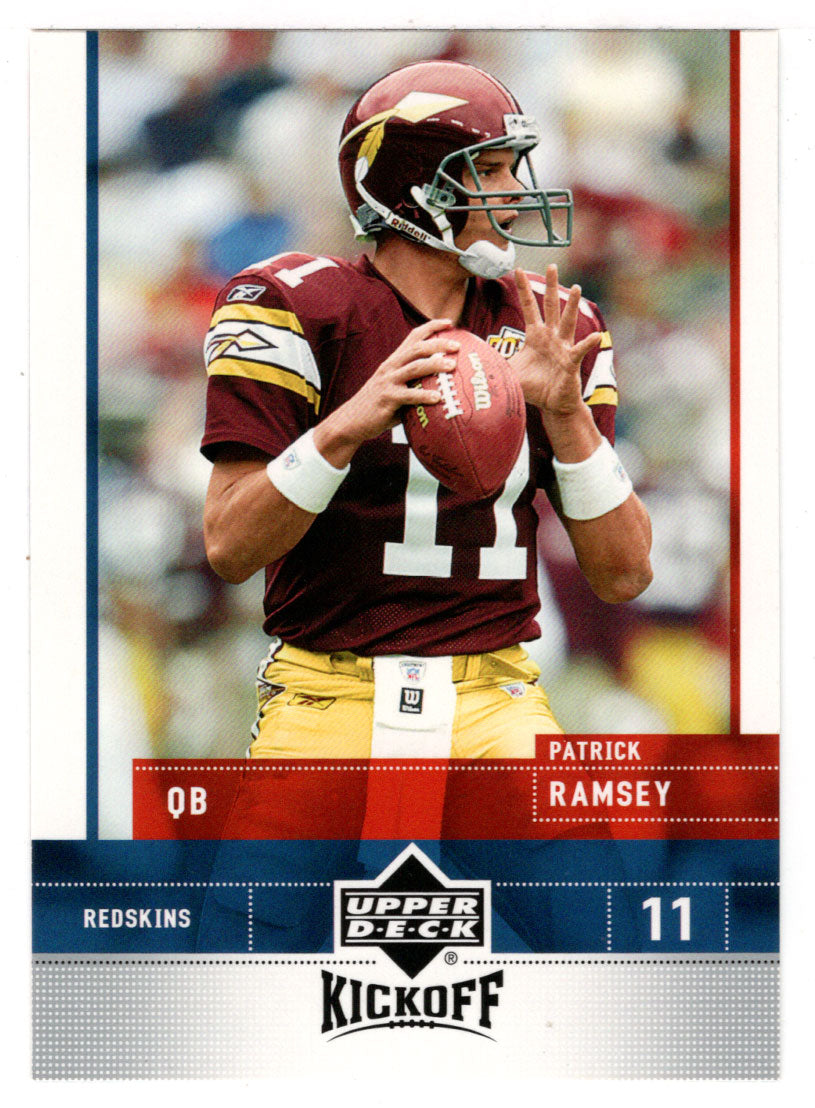 Patrick Ramsey - Washington Redskins (NFL Football Card) 2005 Upper Deck Kickoff # 89 Mint