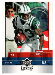 Santana Moss - Washington Redskins (NFL Football Card) 2005 Upper Deck Kickoff # 90 Mint