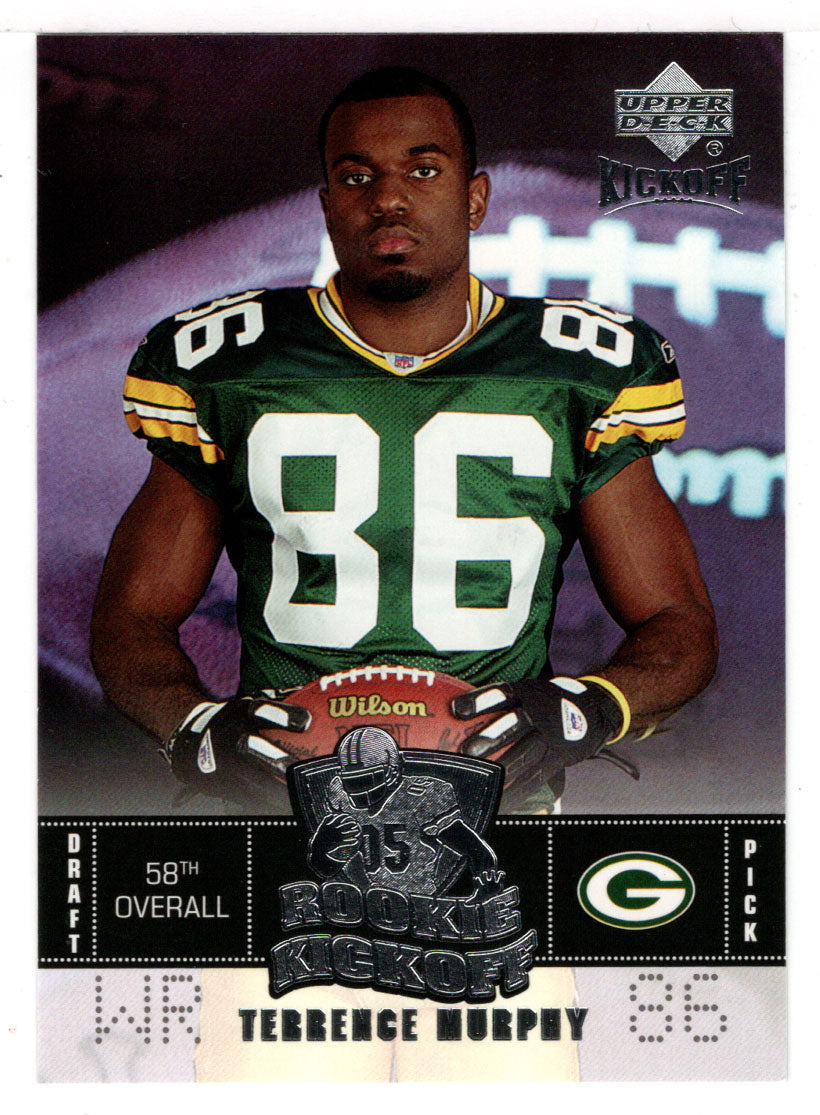 Terrence Murphy RC - Green Bay Packers (NFL Football Card) 2005 Upper Deck Kickoff # 135 Mint