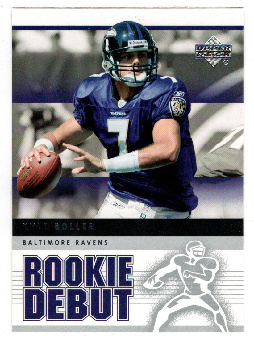 Kyle Boller - Baltimore Ravens (NFL Football Card) 2005 Upper Deck Rookie Debut # 9 Mint