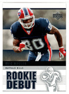Eric Moulds - Buffalo Bills (NFL Football Card) 2005 Upper Deck Rookie Debut # 12 Mint