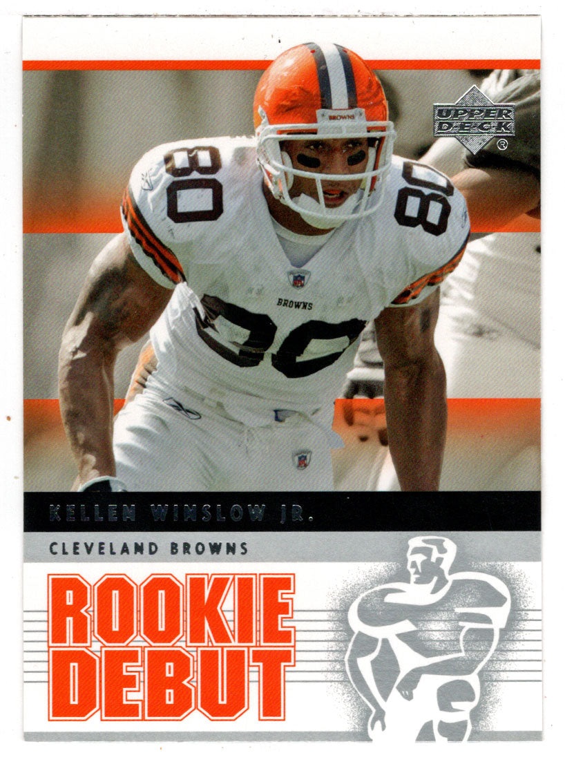 Kellen Winslow - Cleveland Browns (NFL Football Card) 2005 Upper Deck Rookie Debut # 22 Mint