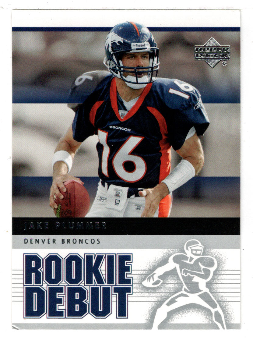 Jake Plummer - Denver Broncos (NFL Football Card) 2005 Upper Deck Rookie Debut # 29 Mint