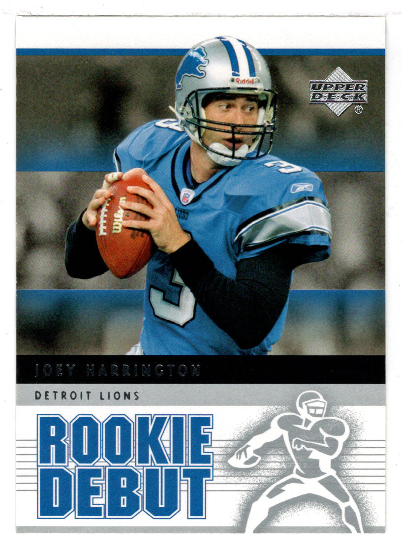 Joey Harrington - Detroit Lions (NFL Football Card) 2005 Upper Deck Rookie Debut # 33 Mint