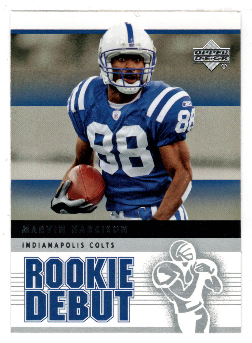 Marvin Harrison - Indianapolis Colts (NFL Football Card) 2005 Upper Deck Rookie Debut # 42 Mint