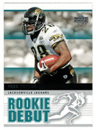 Fred Taylor - Jacksonville Jaguars (NFL Football Card) 2005 Upper Deck Rookie Debut # 47 Mint