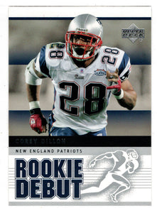 Corey Dillon - New England Patriots (NFL Football Card) 2005 Upper Deck Rookie Debut # 59 Mint