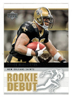 Deuce McAllister - New Orleans Saints (NFL Football Card) 2005 Upper Deck Rookie Debut # 63 Mint