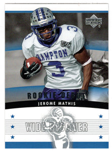 Jerome Mathis RC - Houston Texans (NFL Football Card) 2005 Upper Deck Rookie Debut # 162 Mint