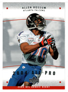 Allen Rossum - Atlanta Falcons (NFL Football Card) 2005 Upper Deck Rookie Debut All Pro # AP-27 Mint