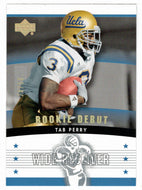 Tab Perry 28/50 - Cincinnati Bengals -Gold Spectrum (NFL Football Card) 2005 Upper Deck Rookie Debut # 196 Mint