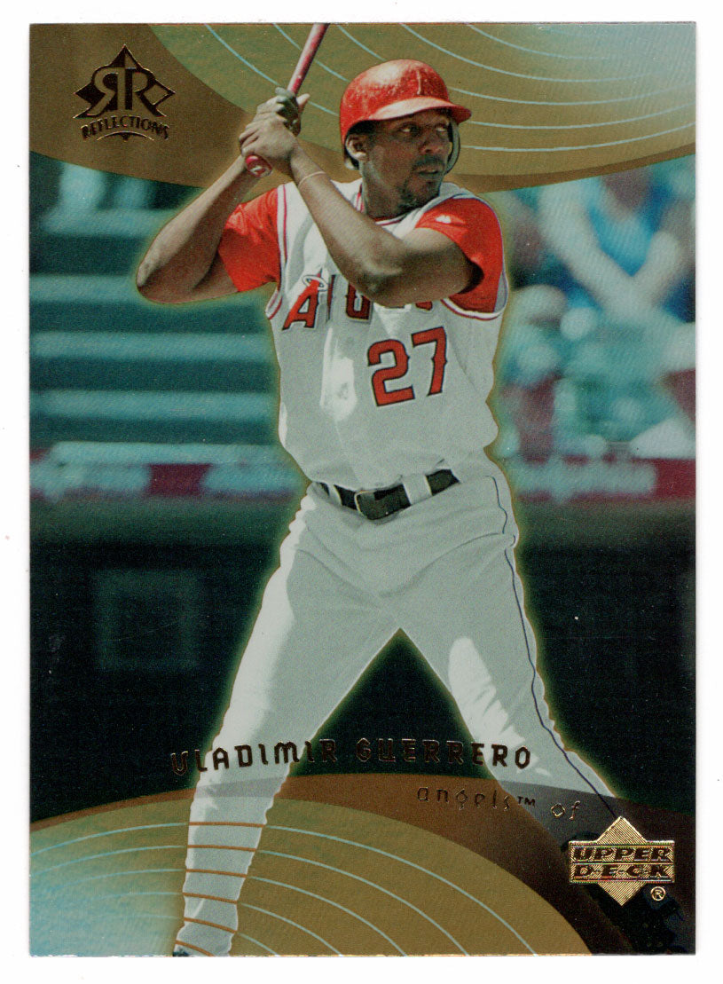 Vladimir Guerrero - Anaheim Angels (MLB Baseball Card) 2005 Upper Deck Reflections # 6 Mint