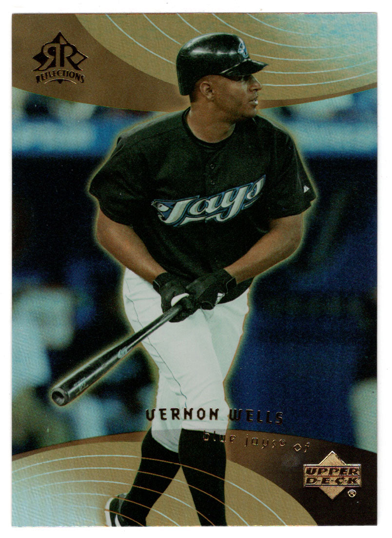 Vernon Wells - Toronto Blue Jays (MLB Baseball Card) 2005 Upper Deck Reflections # 34 Mint