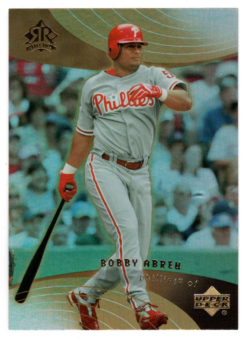 Bobby Abreu - Philadelphia Phillies (MLB Baseball Card) 2005 Upper Deck Reflections # 38 Mint