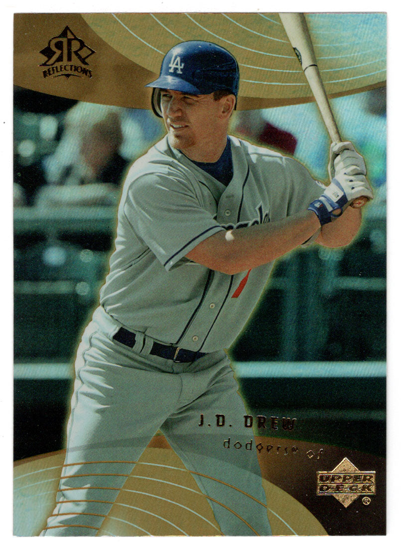 J.D. Drew - Los Angeles Dodgers (MLB Baseball Card) 2005 Upper Deck Reflections # 59 Mint