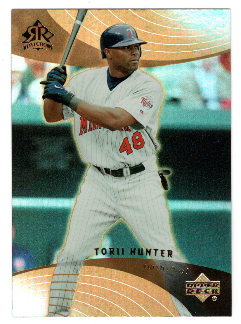 Torii Hunter - Minnesota Twins (MLB Baseball Card) 2005 Upper Deck Reflections # 71 Mint