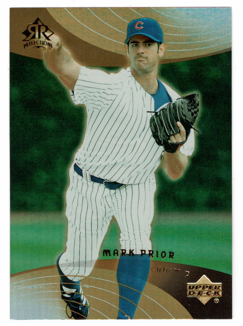 Mark Prior - Chicago Cubs (MLB Baseball Card) 2005 Upper Deck Reflections # 75 Mint