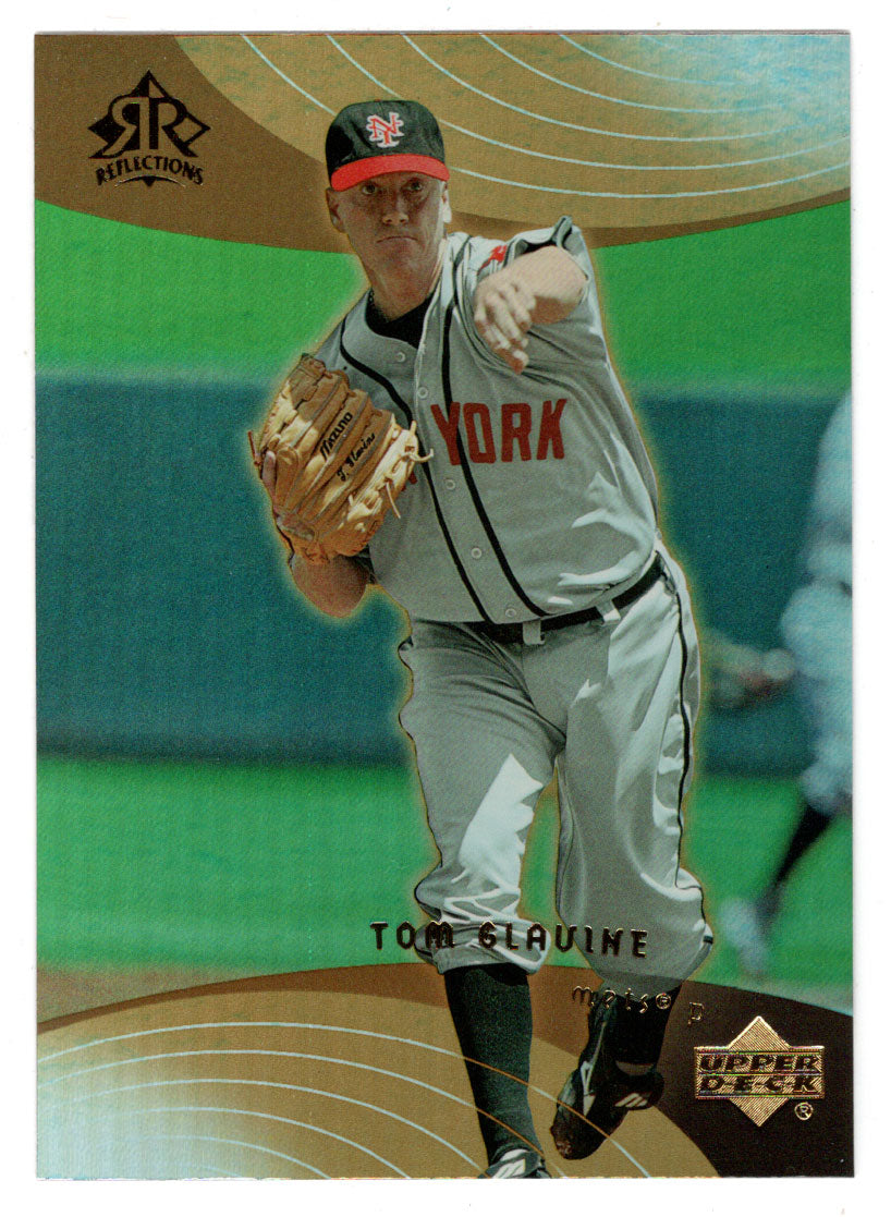 Tom Glavine - New York Mets (MLB Baseball Card) 2005 Upper Deck Reflections # 90 Mint