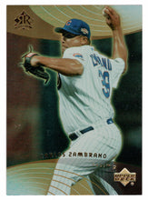 Load image into Gallery viewer, Carlos Zambrano - Chicago Cubs (MLB Baseball Card) 2005 Upper Deck Reflections # 95 Mint
