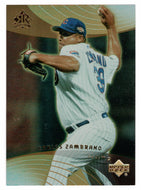 Carlos Zambrano - Chicago Cubs (MLB Baseball Card) 2005 Upper Deck Reflections # 95 Mint