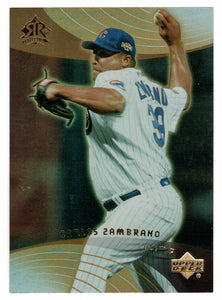 Carlos Zambrano - Chicago Cubs (MLB Baseball Card) 2005 Upper Deck Reflections # 95 Mint