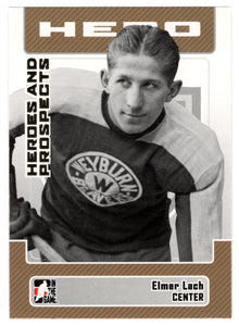 Elmer Lach - Weyburn Beavers (NHL - Minor Hockey Card) 2006-07 ITG Heroes and Prospects # 1 Mint