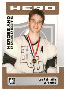 Luc Robitaille - Hull Olympiques (NHL - Minor Hockey Card) 2006-07 ITG Heroes and Prospects # 10 Mint