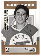 Ron Francis - Sault Ste. Marie Greyhounds (NHL - Minor Hockey Card) 2006-07 ITG Heroes and Prospects # 12 Mint
