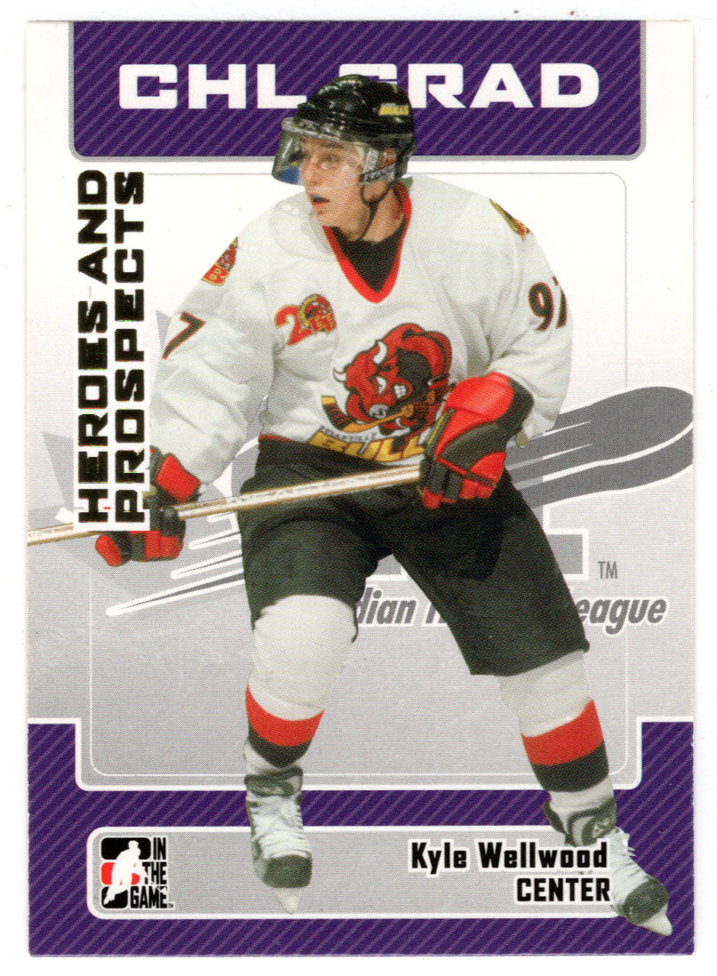 Kyle Wellwood - Belleville Bulls (NHL - Minor Hockey Card) 2006-07 ITG Heroes and Prospects # 26 Mint