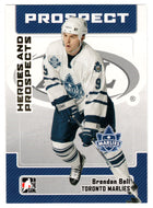 Brendan Bell - Toronto Marlies (NHL - Minor Hockey Card) 2006-07 ITG Heroes and Prospects # 33 Mint