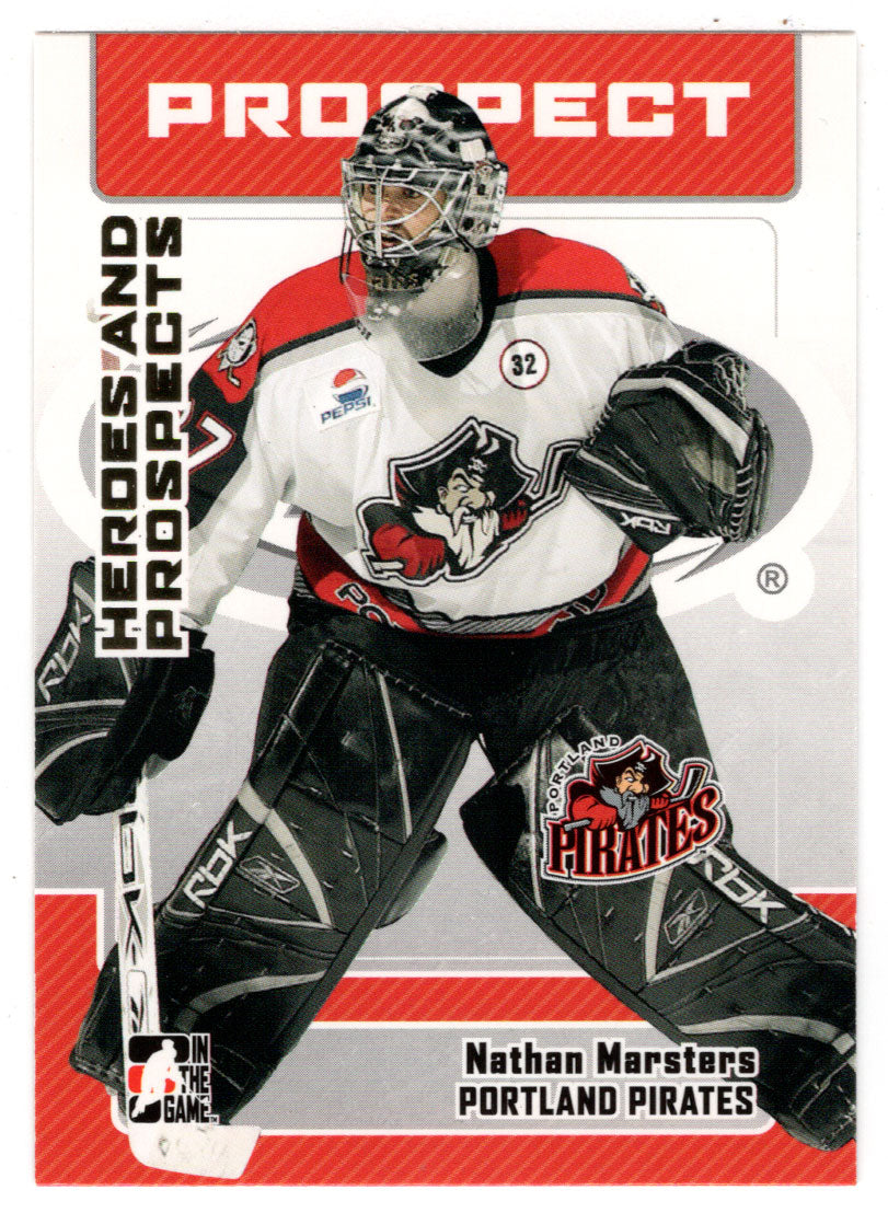 Nathan Marsters - Portland Pirates (NHL - Minor Hockey Card) 2006-07 ITG Heroes and Prospects # 40 Mint