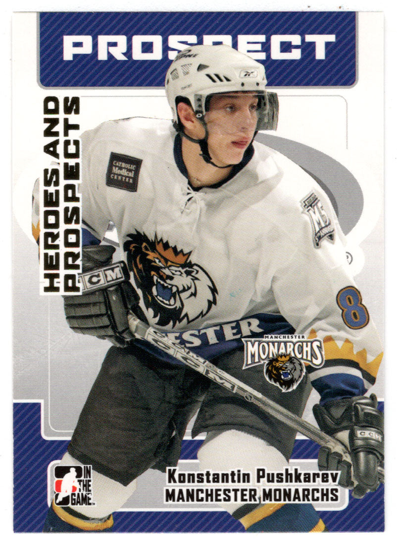 Konstantin Pushkarev - Manchester Monarchs (NHL - Minor Hockey Card) 2006-07 ITG Heroes and Prospects # 42 Mint