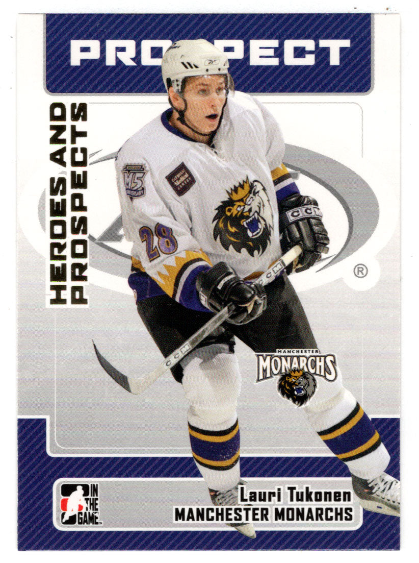 Lauri Tukonen - Manchester Monarchs (NHL - Minor Hockey Card) 2006-07 ITG Heroes and Prospects # 47 Mint