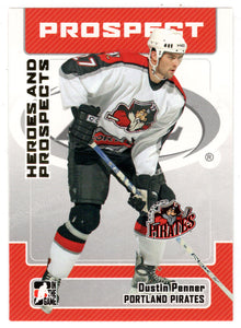 Dustin Penner - Portland Pirates (NHL - Minor Hockey Card) 2006-07 ITG Heroes and Prospects # 57 Mint