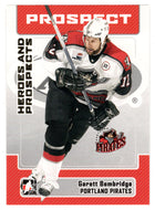 Garett Bembridge - Portland Pirates (NHL - Minor Hockey Card) 2006-07 ITG Heroes and Prospects # 64 Mint