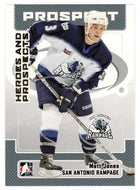 Matt Jones - San Antonio Rampage (NHL - Minor Hockey Card) 2006-07 ITG Heroes and Prospects # 70 Mint