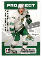 Peter Mueller - Everett Silvertips (NHL - Minor Hockey Card) 2006-07 ITG Heroes and Prospects # 85 Mint