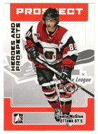 Jamie McGinn - Ottawa 67's (NHL - Minor Hockey Card) 2006-07 ITG Heroes and Prospects # 106 Mint