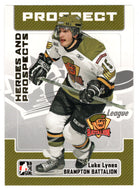 Luke Lynes - Brampton Battalion (NHL - Minor Hockey Card) 2006-07 ITG Heroes and Prospects # 107 Mint